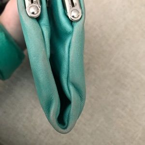 Turquoise hobo wallet!